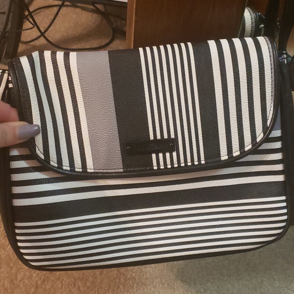 Leather Vera Bradley crossbody bag